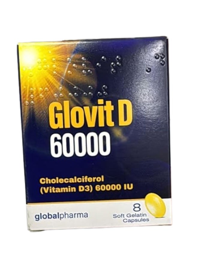 Glovit D 60,000IU Capsule 8s