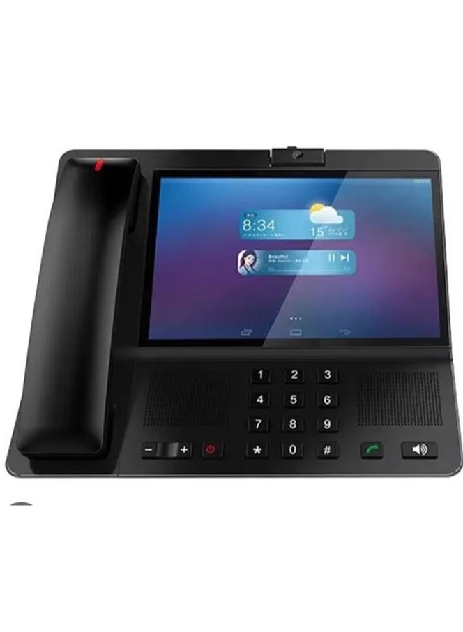 Generic 4G WiFi Video Conference Telephone, Smart Office Phone with Touch Screen, Camera, Android OS, and High Quality Audio for Business Meetings - Image 2