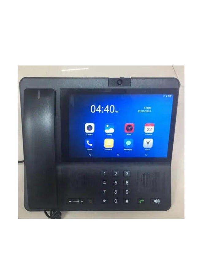 Generic 4G WiFi Video Conference Telephone, Smart Office Phone with Touch Screen, Camera, Android OS, and High Quality Audio for Business Meetings - Image 3