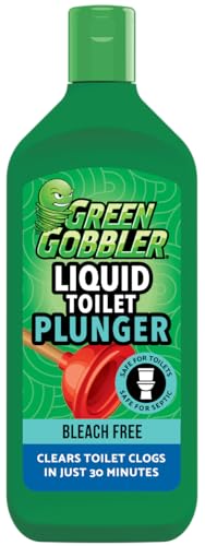 Green Gobbler Liquid Toilet Plunger | Clog Remover | Safe for Toilets and Septic - Image 1
