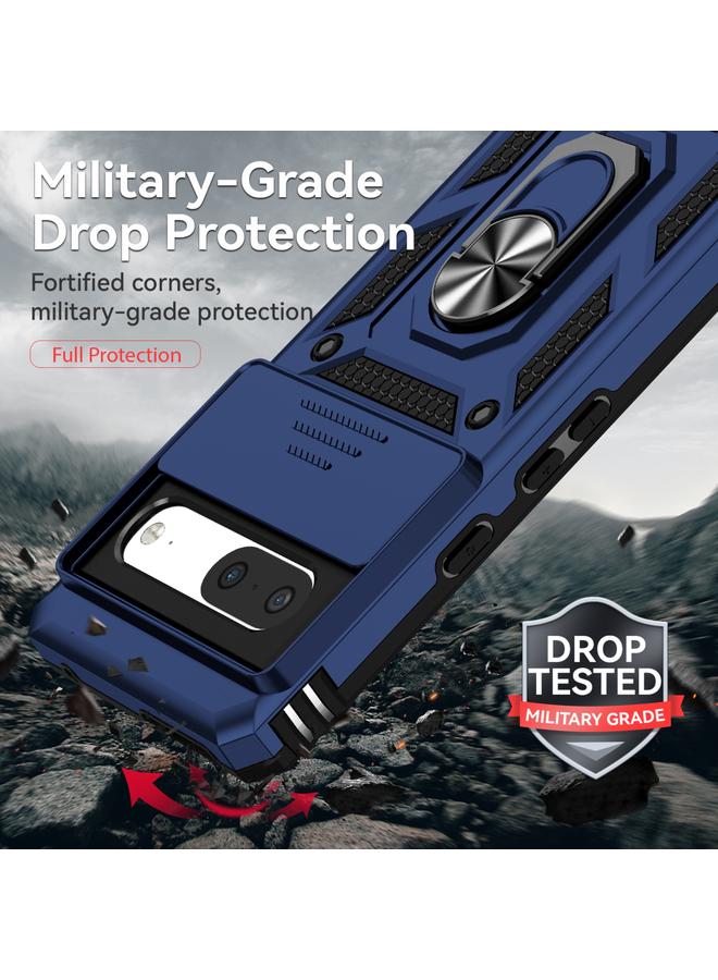 Green Tiger Case For Google Pixel 7 5G Sliding Camshield Holder Phone Case - Image 5