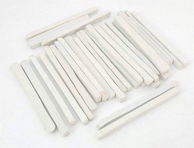 Slate Pencils Slate Pencils White Thick Slate Pencils- 500 gm  - Image 1