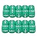 Kodrily Math Dice Set 20Pcs Fraction Dice Plastic Place Value Dice Math Fraction Dices Lightweight 6 Sided Multi Faceted Table Game Accessories 063 x 063 x 063in - Image 2
