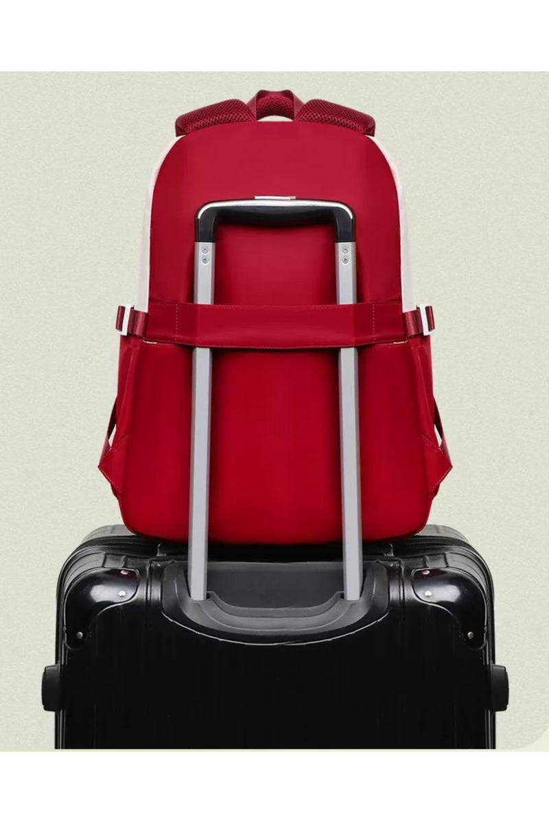 HK New Student Backpack Nilen Fashionable High Beauty Multifunctional Backpack, Suitable for Girls, Primary and Secondary School Students, Large Capacity Backpack - Image 4