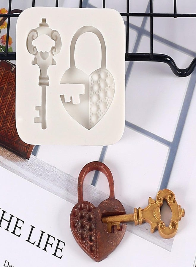 KuuGuu 3 Pack Lock Key Shapes Mold Silicone Fondant Mold Chocolate Molds Candy Making Mould for DIY Candy Mini Cakes Jelly Decoration Baking Tools Handmade Soap Epoxy Resin Craft Mould - Image 5