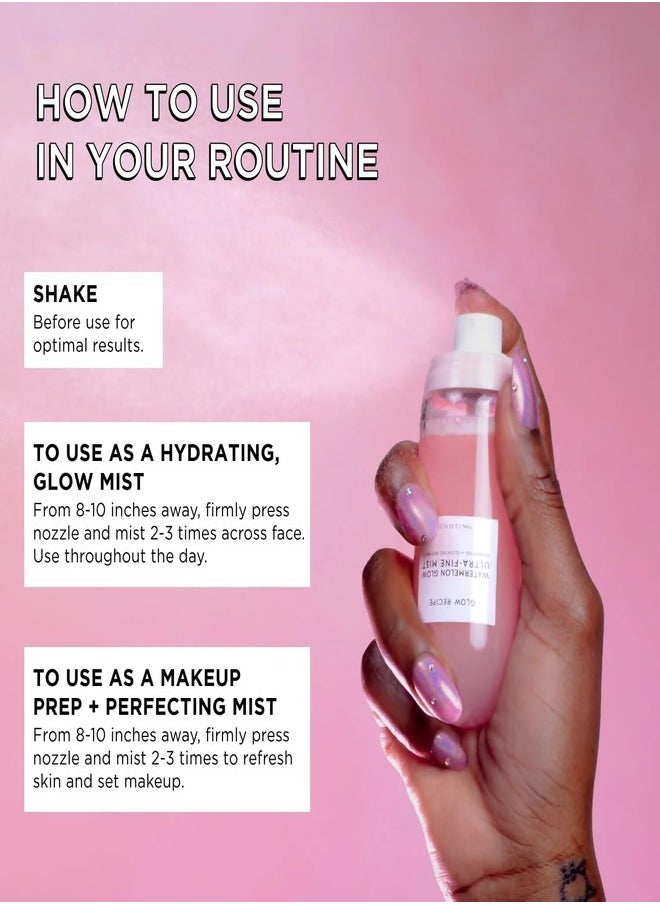 GLOW RECIPE - GLOW RECIPE Watermelon Glow Ultra-Fine Mist 75ml – Hydrating, Refreshing Face Mist with Watermelon Extract for Instant Moisture, Glow, and Makeup Setting - Image 1