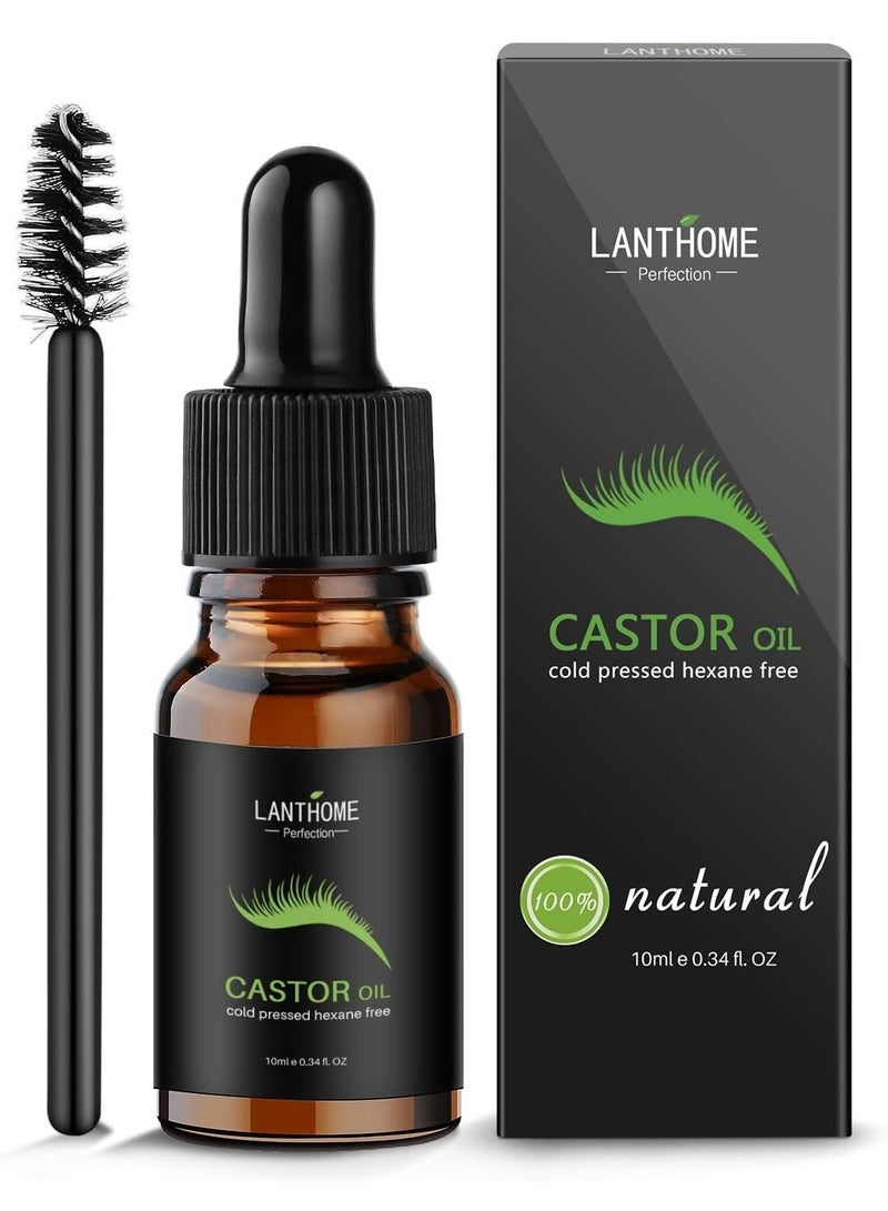 Lanthome Castor Oil Eyelash Growth Enhancing Clear 10ml  - Image 1