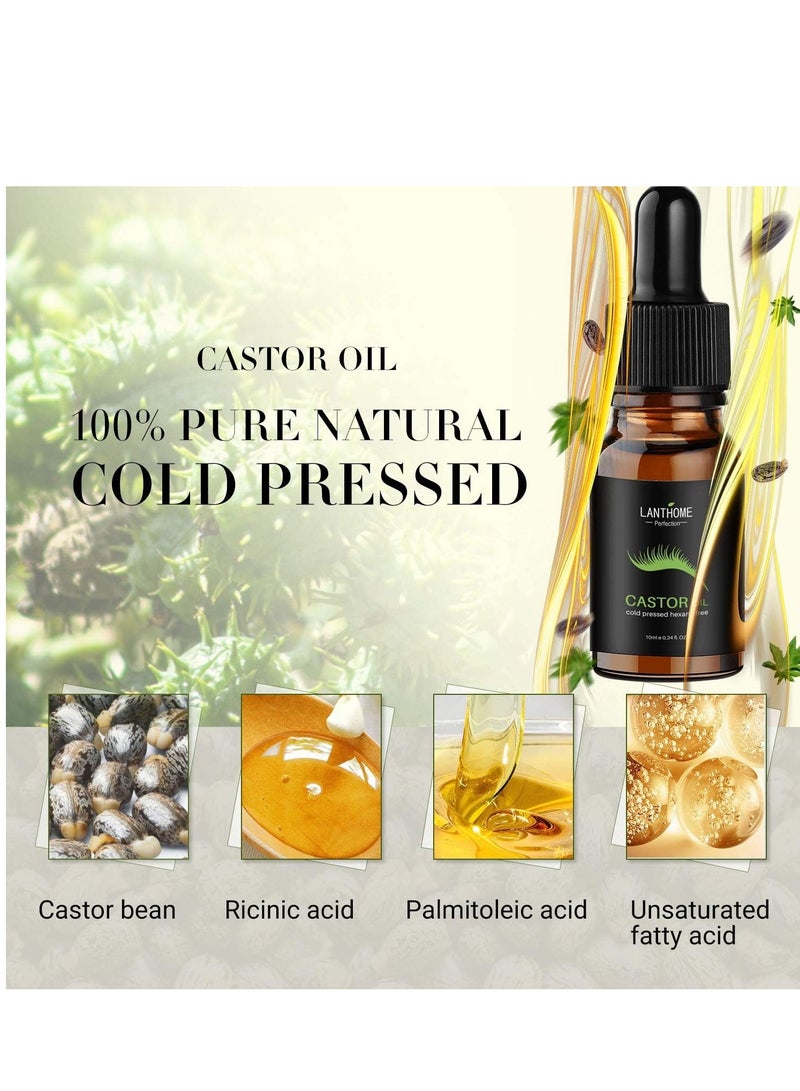 Lanthome Castor Oil Eyelash Growth Enhancing Clear 10ml  - Image 4