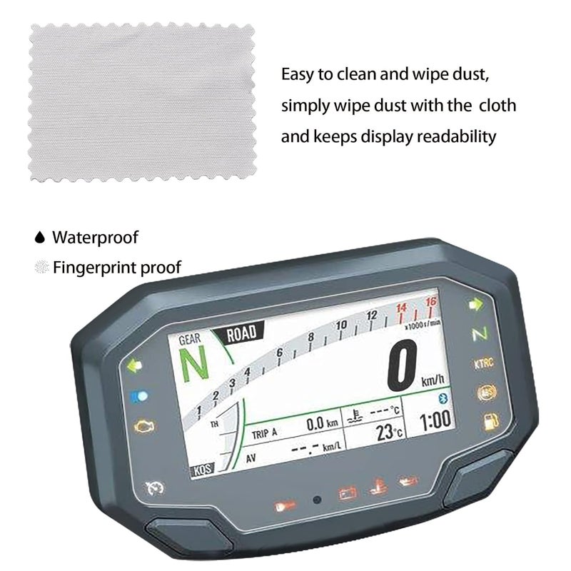 HAONEL Dashboard Screen Protector for Kawasaki Ninja 650 Z650 Z900 - Image 4