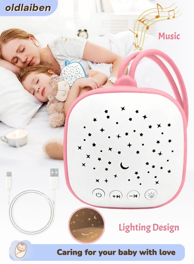 oldlaiben Baby White Noise Machine,Baby Sleep Sound Player,Portable Sound Machine for Baby Adult, Auto-Off Timer,USB Rechargeable,10 Soothing Sound,for Baby, Travel, Nursery and On The Go,Baby Gifts,Noise Canceling for Sleeping - Image 1