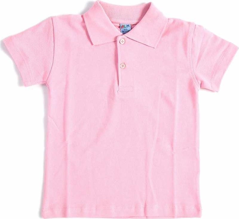 Alm Pink Short Sleeve School Kids Lakos T-Shirt - 80238-003  - Image 1