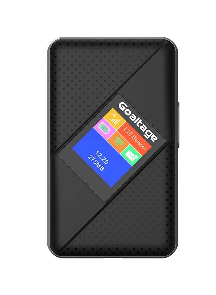 جولتيج جولتیج ProLink راوتر WiFi متنقل 4G، سرعة تنزيل 150Mbps، يدعم 10 مستخدمين، بطارية 3000mAh، مؤشر LCD، أسود - Image 2