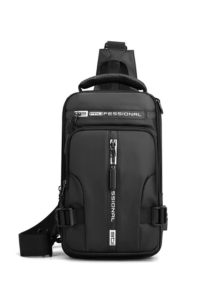 AUTOYSUR Sling Crossbody Bag Small Shoulder Backpack for Men Waterproof Slim Chest Bags Casual Daypack for Travel Cycling  - Image 1