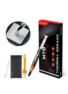 Thermal Paste Tube(4g), High Performance Thermal Grease, High Density Nano Thermal Compound - 12.8W/m·K for CPU, GPU, Computers, Home Appliances, Servers