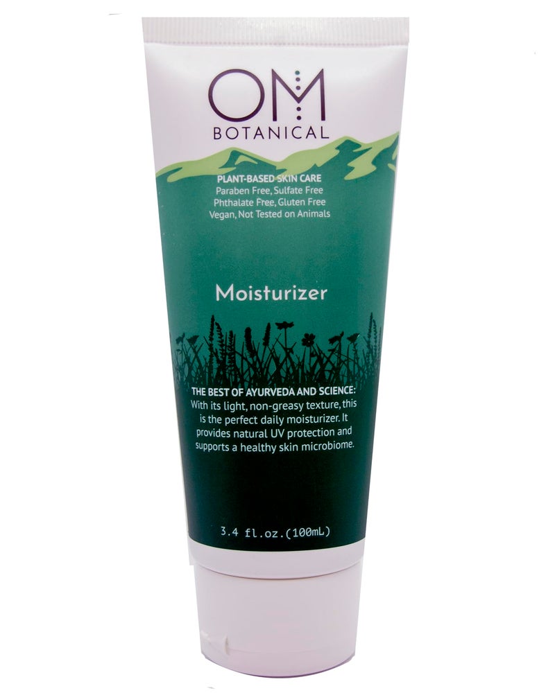 Om Botanical The Best Plant-Based Organic Moisturizer â€“ Ayurvedic, Vegan, pH-Balanced Face & Body Lotion. Microbiome-Friendly, Non-Greasy, Deep Hydration for Radiant Skin. Perfect for Women & Men, Day & Night. - Image 1