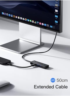 Inateck USB C Hub, USB 3.2 Gen 2 USB C Hub with 4 USB A Ports, 10Gbps, 1.6 ft Cable, Compatible with windows7/8/10/11, Linux, Mac OS HB2025C  - Image 5