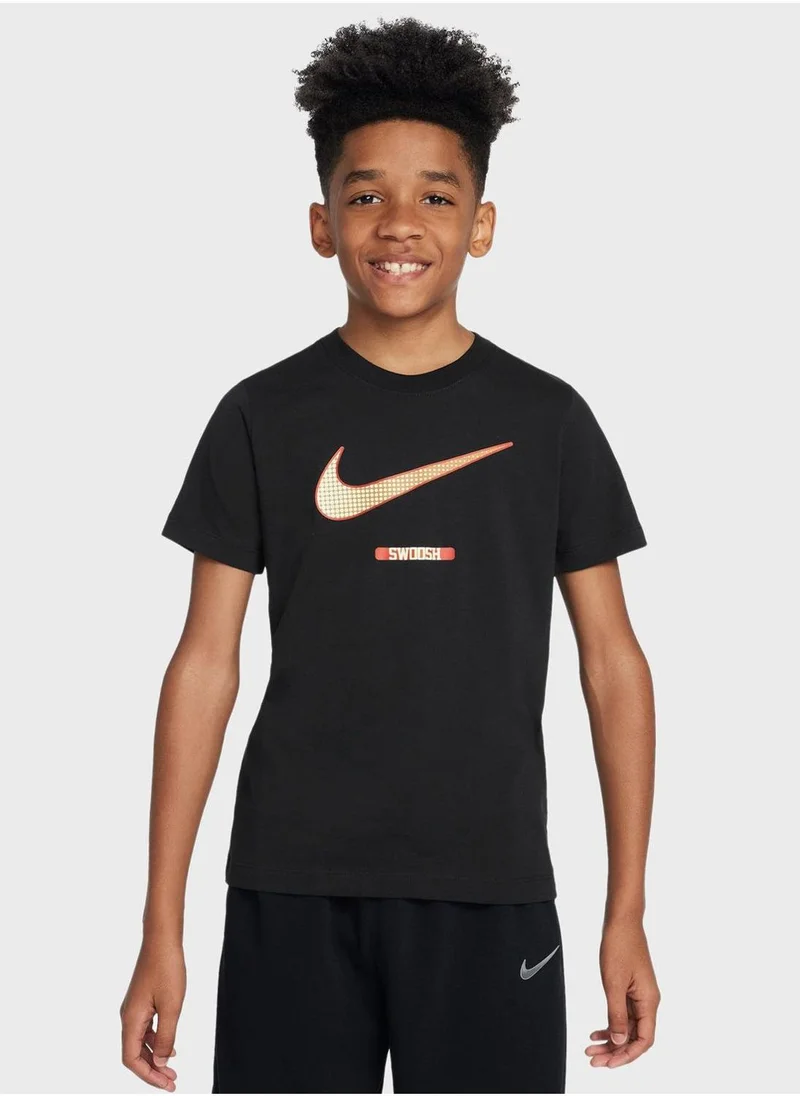 نايكي Youth Nsw Seasonal Swoosh T-Shirt