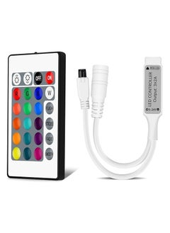 12V 24 Keys IR Remote Controller Compatible with SMD3528-5050-5730-5630-3014 LED Painting