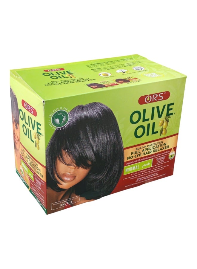 ORS Olive Oil No-Lye Hair Relaxer Kit – 184g Relaxer Base + 45.8ml Activator, Includes 2×25ml Shampoo, 7ml Hair Lotion, 25ml Wrap Mousse & 25ml Conditioner - Image 1
