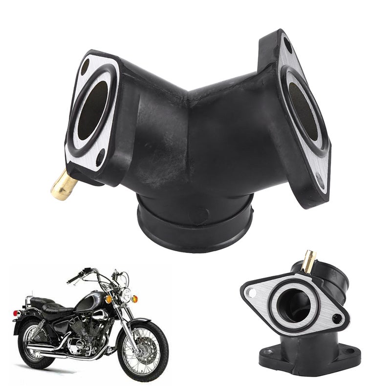 Motorcycle Carb Intake Carburetor Interface Adapters For Yamaha XV250 XV125 XVS125 XVS240 - Image 1