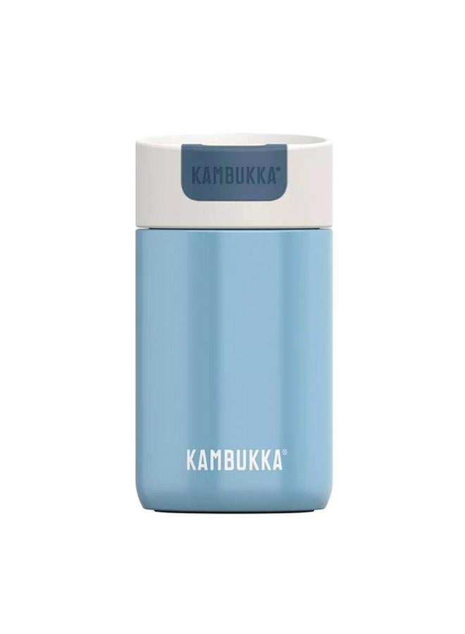 Kambukka Stainless Steel Leak-Proof Olympus Thermal Mug Silk Blue 300ml - Image 1