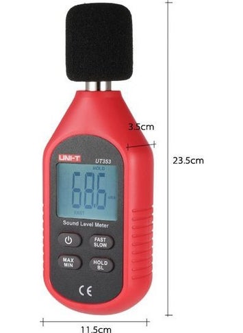 UniT Uni-T Ut-353 Decibelmeter Mini (Sound Level Meter)  - Image 2