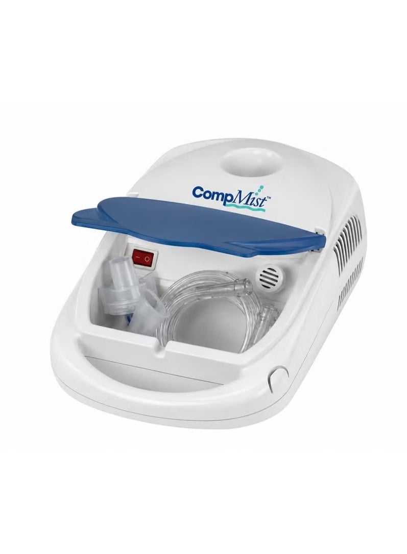كومب ميست جهاز استنشاق بخار كومب ميست Compressor Nebulizer طبي لعلاج الربو والحساسية وضيق التنفس والتهاب الشعب الهوائية للأطفال والكبار مع توصيل دواء فعال وسريع - Image 4