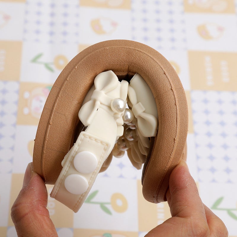 Children'S Sandals 0-3 Years Old Non-Slip Soft Sole Outer Wear Baotou Sandals Toddler Shoes Room - Image 4