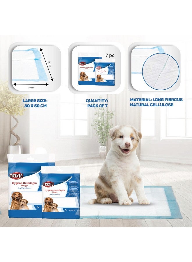 تريكسي وسادات تدريب النظافة للكلاب والجراء فائقة الامتصاص ومضادة للتسرب ومحايدة للرائحة - 7 وسادات في كل مقاس - 30 × 50 سم (1) - Image 3