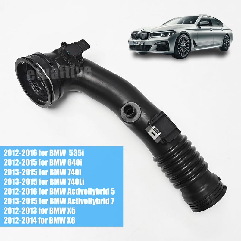 Generic etuaftive 13717609811 Air Intake Hose Pipe Turbo Charger Intercooler For BMW F10 F07 X5 X6 E70 E71 E72 13627599042 13717588268  - Image 2
