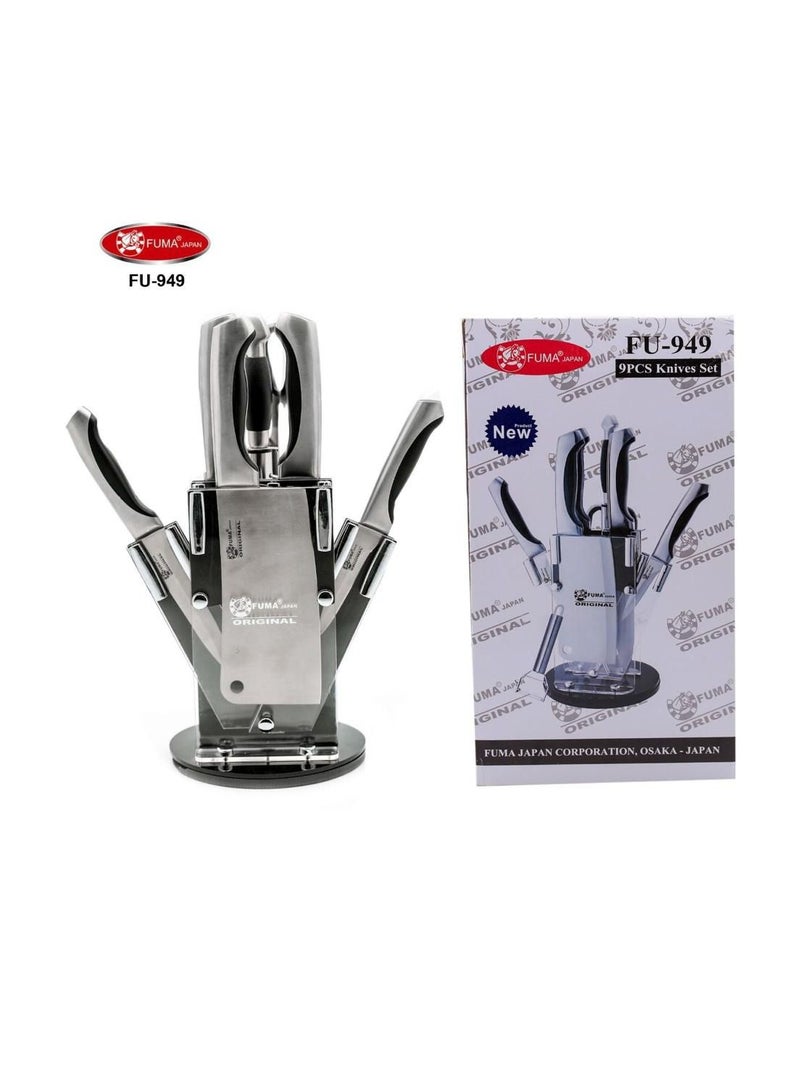 FUMA JAPAN 9 PCS KNIVES SET - Image 2