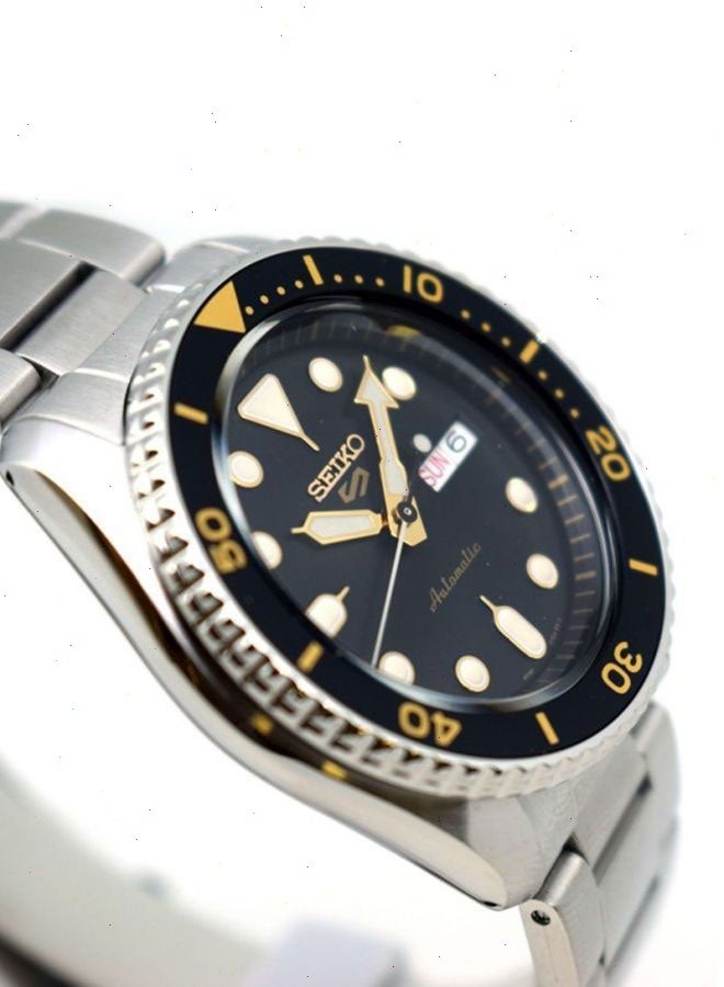 Seiko 5 Men's 5 Sports Water Resistant Analog Watch SRPD57K1 - Image 4