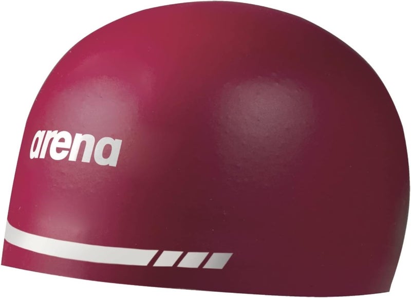 ARENA 3D Soft Swim Cap - High-Performance Silicone Swim Cap for Competitive Swimmers - Image 1