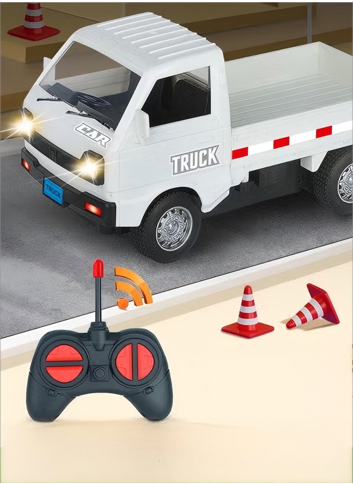 DUNISO Remote control truck, mini freight truck model, RC truck, electric drift toy car, USB power supply, with battery and charger, suitable for children over three years old  - Image 1