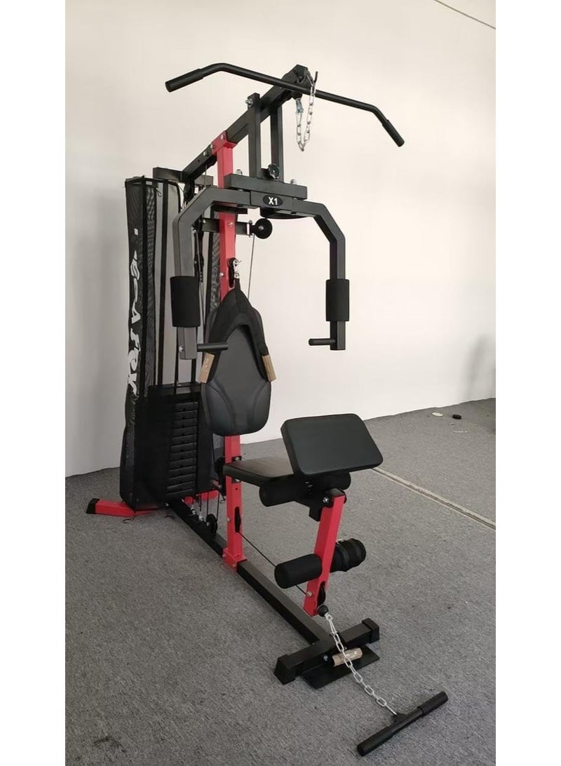 Home gym to exercise all body muscles