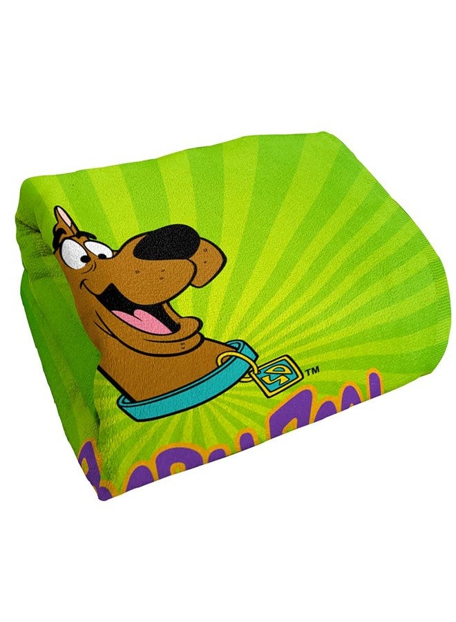 LOGOVISION Scooby-Doo Burst Green Officially Licensed Beach Towel 30" X 60" - Image 3