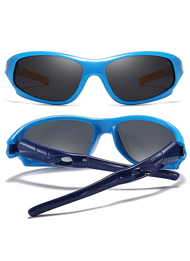 AZorb Kids Sunglasses for Boys Girls Polarized Sports Childrens Cycling Soft Silicone Frame Sun Glasses for Kids Age 3-14 UV Protection Sunglasses  - Image 5