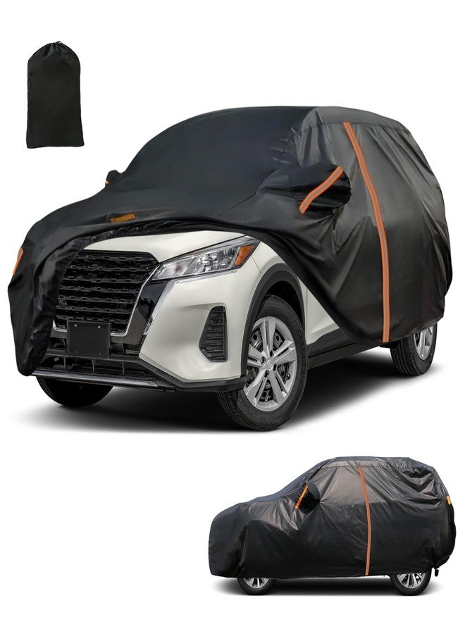 غطاء سيارة SUV مصمم خصيصًا لسيارة نيسان كيكس 2016-2025، مقاوم للماء، مناسب لجميع الأحوال الجوية، مزود بباب بسحاب، وشريط مقاوم للرياح، وشريط عاكس للحماية من الثلج والمطر والغبار وأشعة الشمس والأشعة فوق البنفسجية. - Image 1