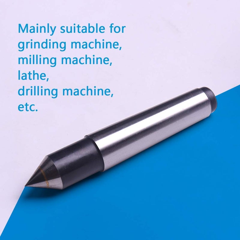 Lethend MT2 Morse Taper Lathes Dead Center,60 Degree Point Live Center Milling Lathes Tool, Hard Alloy Material - Image 4