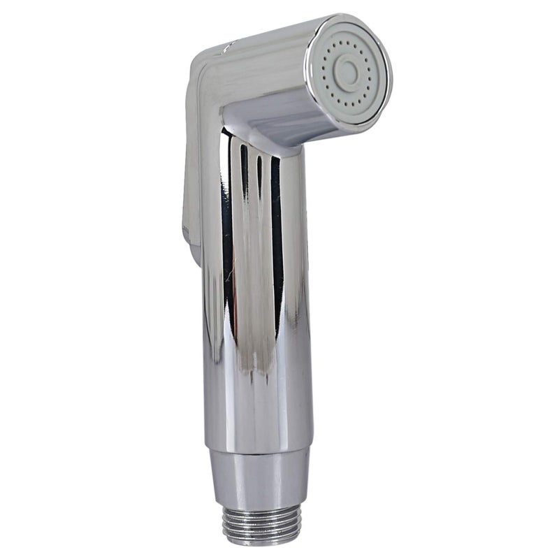 Kuber Industries Health Faucet ABS Shower Tube with Wall Hook Silver CTKTC2511 - Image 3