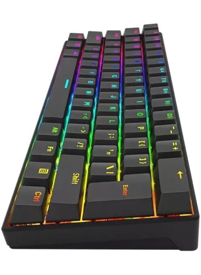 XTRIKE ME GK-985P EN Wired Mechanical Gaming Keyboard - Black - Image 5