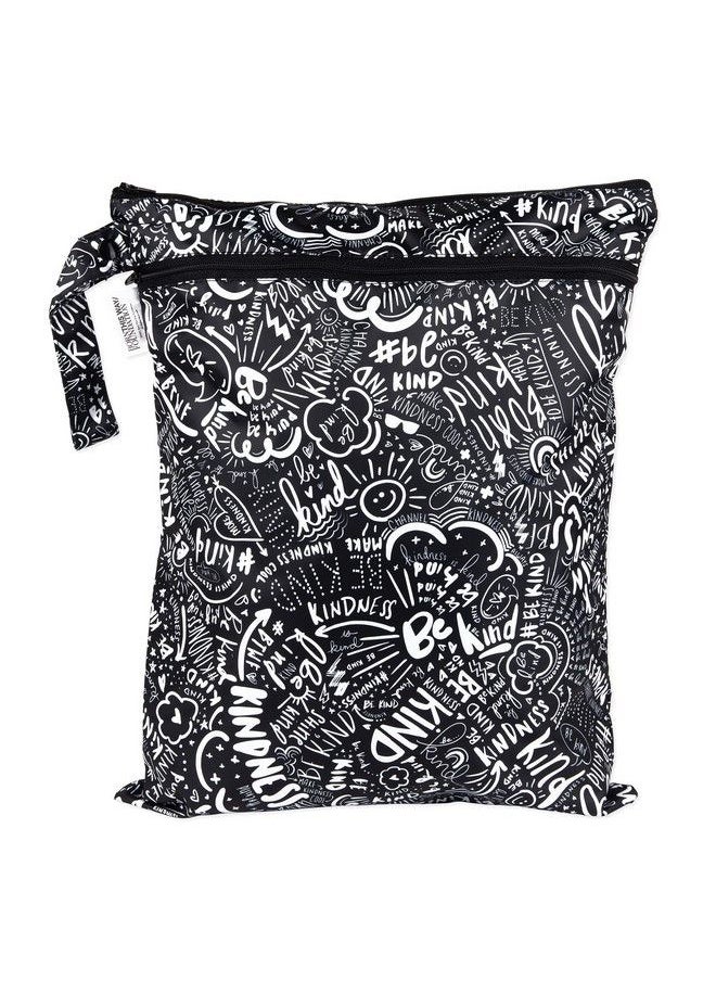 BUMKiNs - Waterproof Wet Dry Bags For Baby Travel Swimsuit Cloth Diapers Pump Parts Gym Clothes Toiletries Strap To Stroller Zipper Reusable Bag Packing Pouch - Image 1