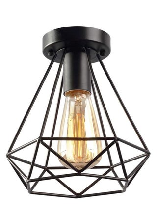 Diamond fit ceiling light - Black