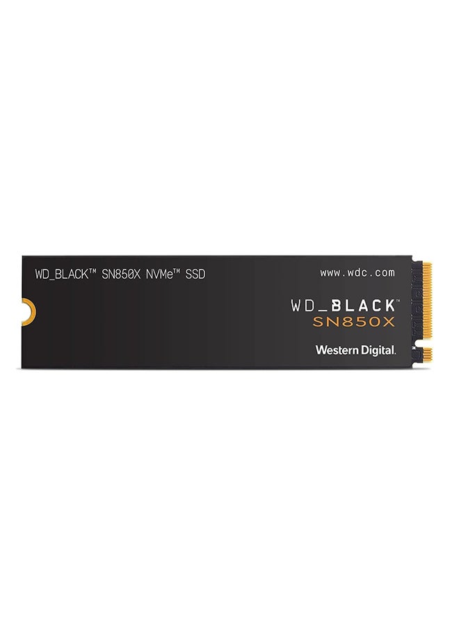 WD 2 TB BLACK SN850X NVMe PCIe 4.0 Gaming Internal SSD, Up to 7300 MB/s Sequential Read & 6600 MB/s Write Speeds, M.2 2280, 1.75 Million Hours MTTF, 12000TB Endurance | WDS200T2X0E 2 TB - Image 1