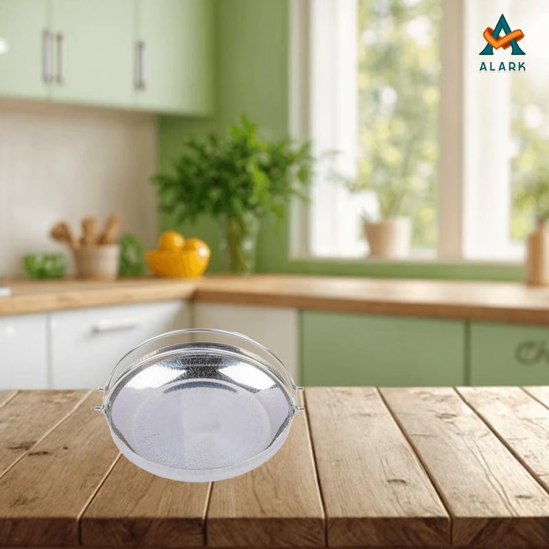 Alark قلاية ألارك 25 سم قاع عميق لطهي الطعام من الفولاذ المقاوم للصدأ بسمك ثقيل بسعة 2 لتر مع مقبض وأواني الطهي وصديقة لل induction غير لاصقة - Image 5