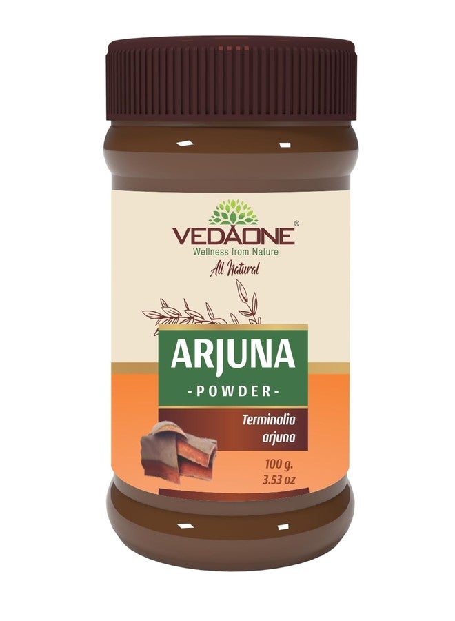Vedaone Natural Arjuna Powder - 100g For Healthy Heart Cardiac Wellness - Image 2