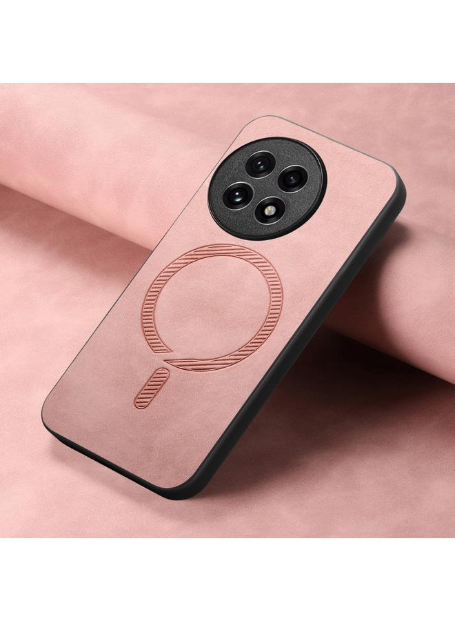 S-TOP Case For OnePlus 13 Solid Color Retro Magsafe PU Back Cover Phone Case - Image 4