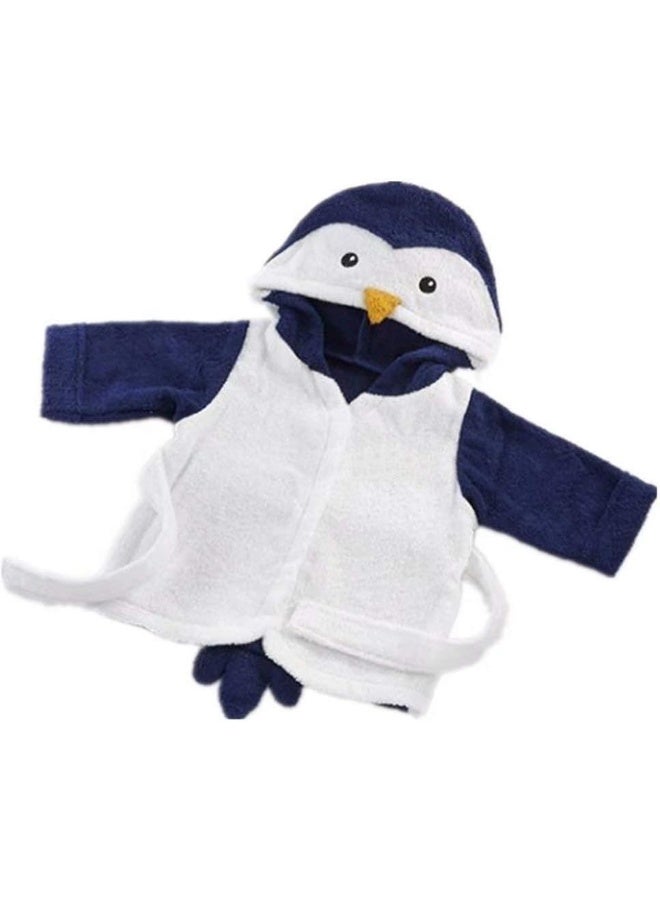 SZCQ Baby Boy Bathrobe Hooded Towels Unisex Infant Bath robe Towel For Toddle Terry Ultra Absorbent Durable Blankets - Image 5
