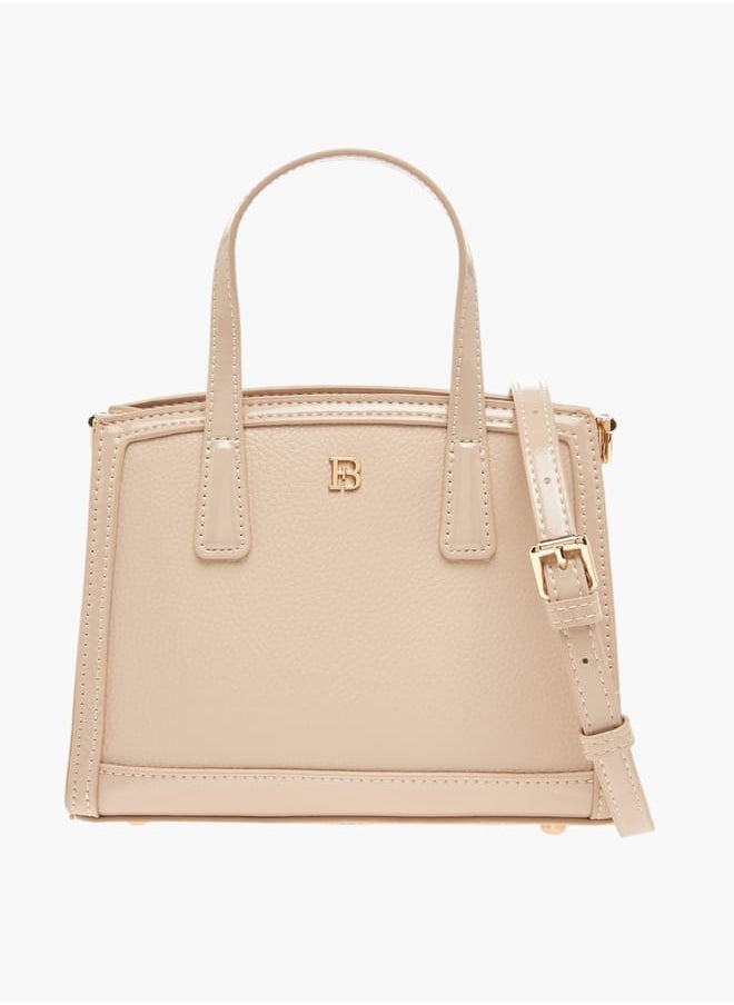 Flora Bella By Shoexpress - Women Monogram Tote Bag with Zip Closure - Image 1