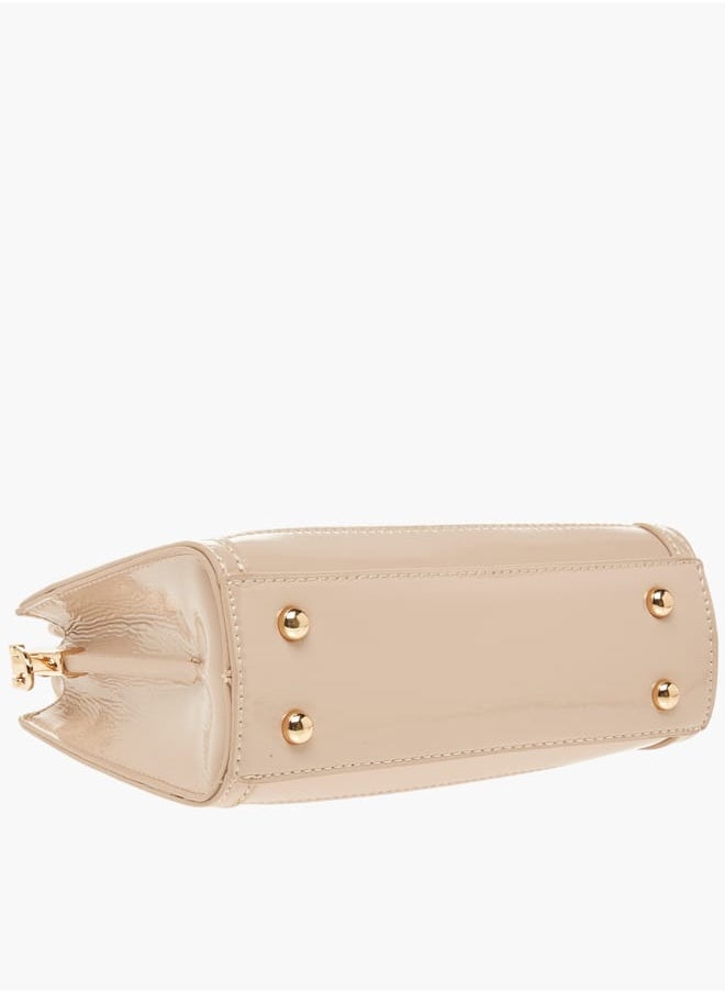 Flora Bella By Shoexpress - Women Monogram Tote Bag with Zip Closure - Image 1
